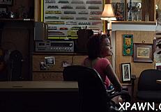 Curvy Dilettante Licks Balls and Sucks Cock Before Hardcore Fucking Orgasm