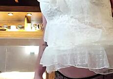 Brunette Shemale Models New Panties For You