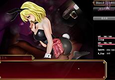 Black Smith-12: Hungry Bunny Girl On Sofa