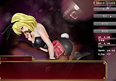 Black Smith-12: Hungry Bunny Girl On Sofa