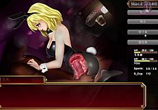 Black Smith-12: Hungry Bunny Girl On Sofa