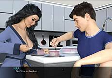 hey stepmom, wanna join me in this hot bath?