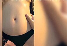 damn, this petite blonde screws me tight while music plays, her pussy grips my cock!