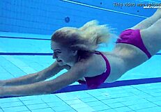 Absolute Underwater Blonde Beauty Elena Proklova