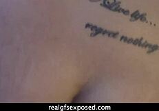 Brunette In Bikini Ignores Roommate For Fucking