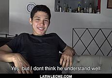 latin stud barebacks his twink best friend