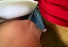 Stepsister shares school stories, I ask for demonstration.