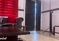 I'm drawn to her ebony curves and big black cock