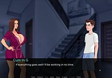 Step Mom Poses in Naughty Lingerie for Hentai Photoshoot