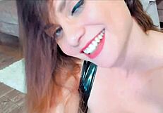 Webcam Lesbian Threesome with Cosplay, Fingering, and Masturbation