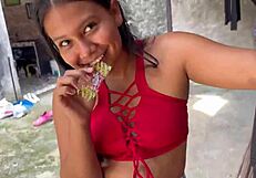 Nuevamente Mi Vecino Me Ofrece Dinero Para Que Tenga Sexo Con El No Podia Rechazar La Oferta. Bent Over Doggystyle Blowjob Cumshot With Big Ass.