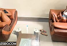 Amateur african lesbians pussy needs her ebony girlfriend anns attention with big tits and oral.