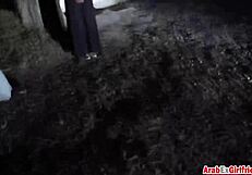 Arabian Prostitute Caught on Secret Tape Riding Fat White Cock Hard!