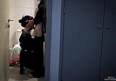 I watch Tanjiro fuck Shinobu in the toilet