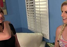 Mandy sweet meets sami st clair and her husband for a college discussion