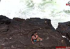 Busty Blonde And Brunette Slut Have Outdoor Lesbian Sex