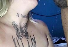 latina blonde lover chats from mouth to ass in anime style