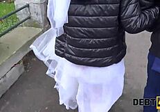 my horny wife cheats for cash in front of me