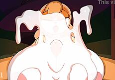 vanilla the rabbit plays a sexy witch role