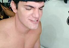 He traveled far just to give me his tight ass