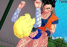 Videl Watches Gohan Fuck A18?