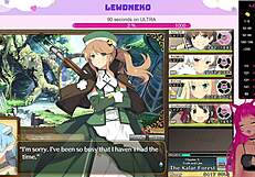Vtuber lewdneko plays evenicle with moaning?
