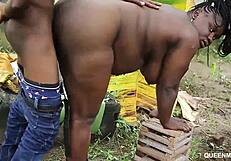 Hot Neighbor Craves Doggy Style Pounding