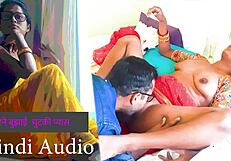 Indian Maid Satisfies Her Deep Desires in Hindi Story