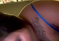 Blonde Cutie Sucks Stepbro's Cock Eagerly