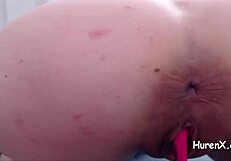 Horny German teen offers her tight pussy and ass for intense fucking