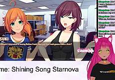 vtuber lewdneko explores shining song starnova mariya route part one