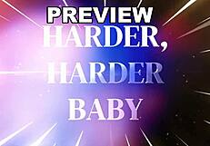 Harder harder baby with intense anal and big cock action