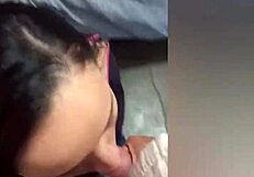 My cousin surprises me with her big tits, leading to a homemade fuck and cumshot on her boobs.