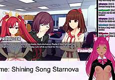 vtuber lewdneko explores shining song starnova mariya route part one