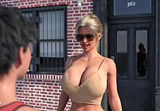 pretty girls are licking each other in a fun and playful way during their gathering