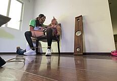 Skinny Gina Gerson Rough Dorm Fuck With Saggy Tits