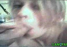 amateur couple shares intimate blowjob on webcam