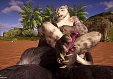 Wild Life Furry Hentai Unleashes Raw Anal Sex Action in Anime Style