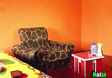 Ebony Babe Teases Pussy