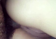 Latina Girlfriend Gets Anal Creampie from Friend with Legs on Shoulders.