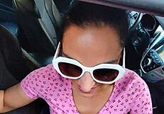 She Sucks and Gets Fucked in Public Center!