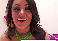 busty charley got naughty and fingered herself on the couch