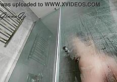 Latina brunette babe with big cock and monster cock barebacks perfect ass and tits