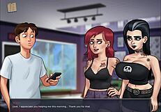 Summertime Saga Chapter 119 in Anime Style