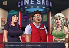 Summertime Saga Chapter 119 in Anime Style