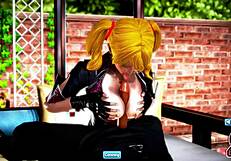 Enjoy this hentai animation featuring blonde characters in various positions