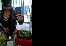 The cleaning lady looks excellent in her sexy outfit to seduce subscribers in real homemade amateur porn for newly initiated mature women in latin