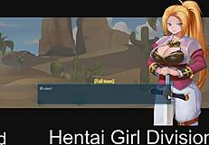 in this hentai, a girl from the neko division gets involved