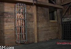 disciplining a naughty hottie in rough play