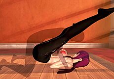 3D Cartoon Babe Sucks Big Cock and Gets Creampied